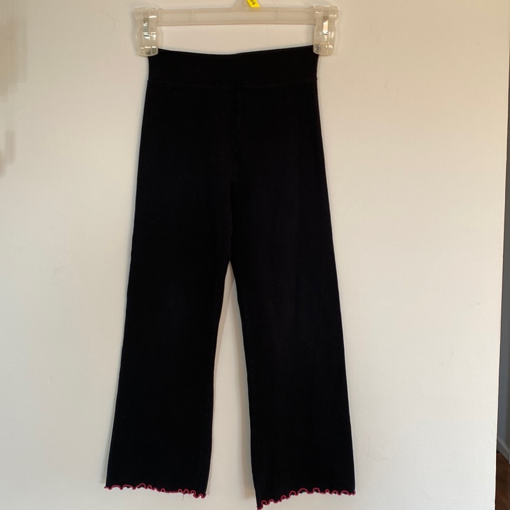Soft cotton flared pants Size 8 So cute and comfy. Excellent condition